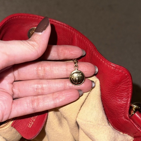 Gucci vintage 2 way leather shoulder bag - Picture 13 of 15